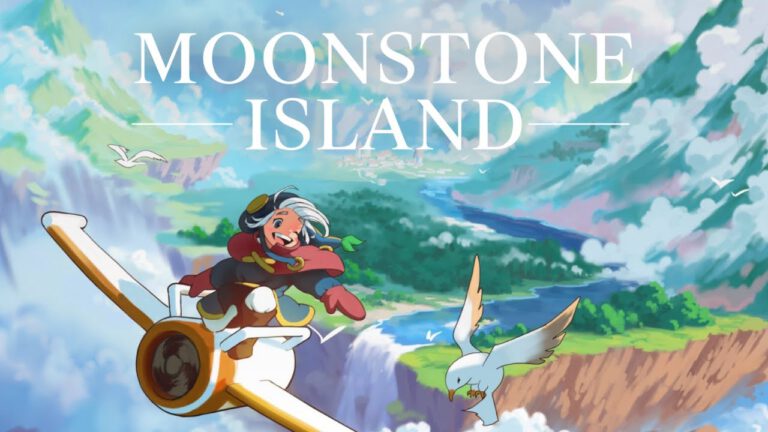 Screenshot van Moonstone Island op Gamebusters